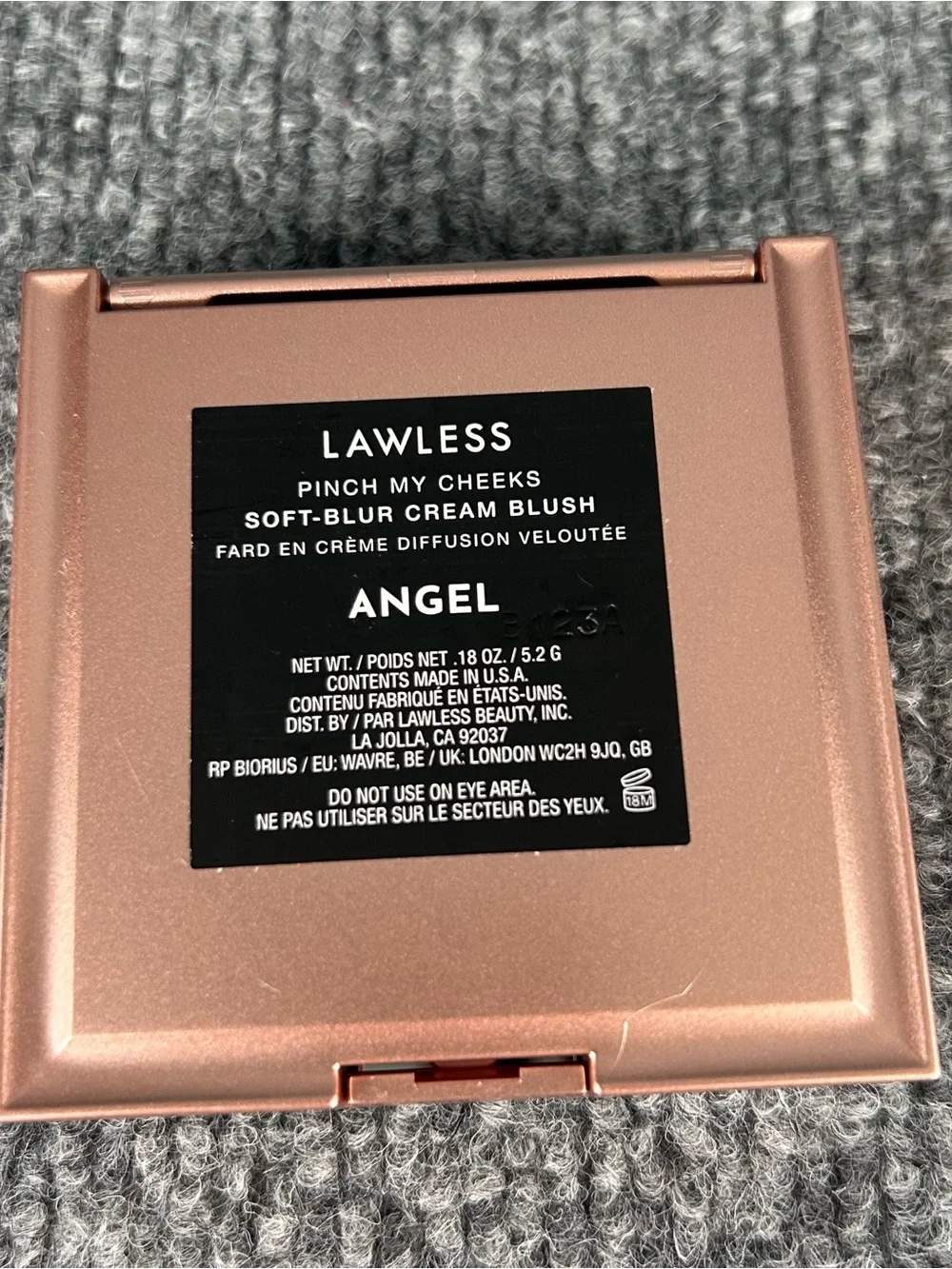 Lawless Pinch My Cheeks ANGEL Soft-Blur Cream Blush Makeup Full Size NWOB